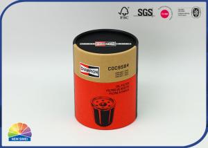 China 4c Print 157gsm Coated Paper Tube Box Packaging Sustainable Material wholesale