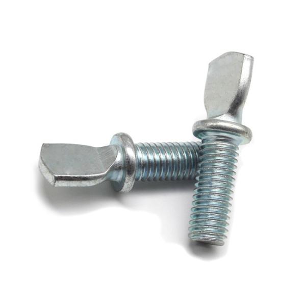 Quality Custom Carbon Metal Wing Racket Spade-Head Regular Thumb Screws With Washer for sale
