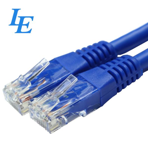 Quality F / UTP Network Patch Cord Al - Foil Shielded Twisted 4 Pairs CAT6 With PVC Jacket for sale