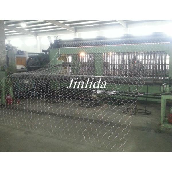 PVC Wire Hexagonal Mesh Machine With 4*1m 3.6mm For Gabion Mattress