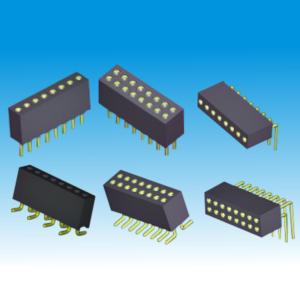China Gold Plating Machine Pin Headers , 1.778mm PPS PCB Pin Header Connectors wholesale