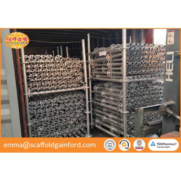 Scaffolding hot dip galvanized ring lock standard ring lock vertical for ring lock scaffolding system