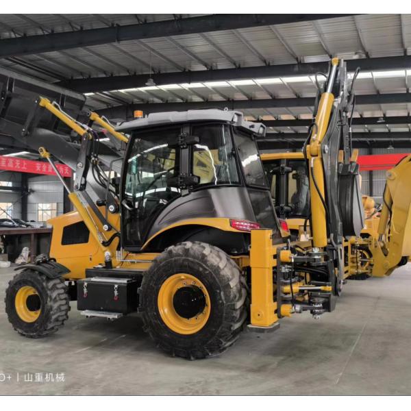 XDEM WZ40-28 85kw 8T Earth Excavation Machine With Backhoe