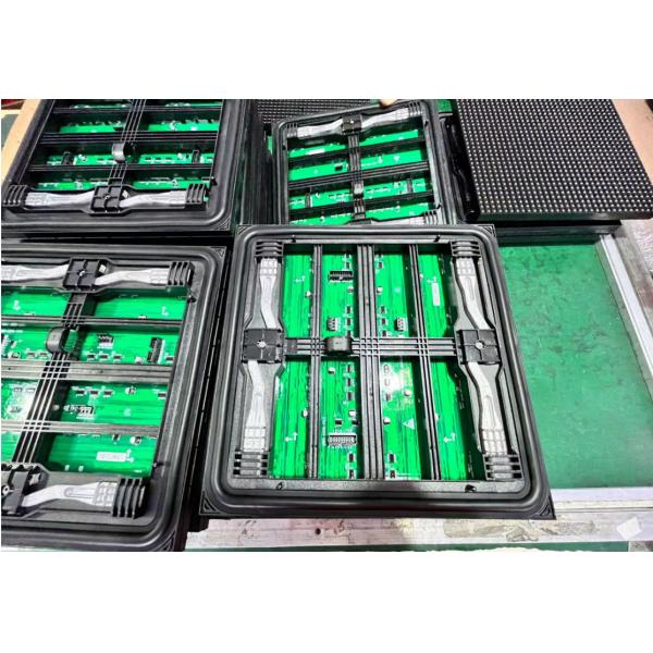 Outdoor Led Advertising Display E Series 10mm High Definition Waterproof Full Color Module Resolution 32x16