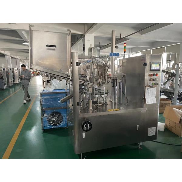 Automatic Toothpaste Packaging Production Line Paste Tube Filling Sealing Machine Hand Cream Soft Tubes Filler and Sealer