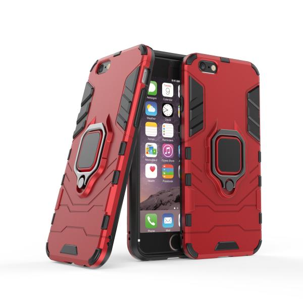 Armor Shockproof Case For iPhone 6, 6s Finger Ring Holder Phone Cover Coque