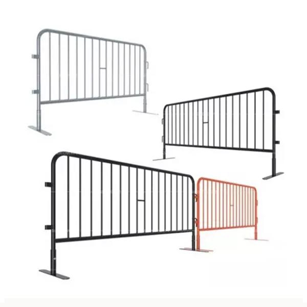 Interlocking Tempory Metal Crowd Control Barrier Fence Galvanized