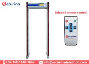China IP65 Weather-proof Walk Through Security Detector 100 Working Frequency Bands wholesale