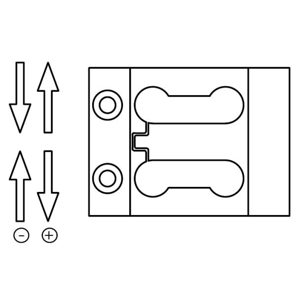 Precision Tension Compression Load Cell For Hopper Scale , High Accuracy