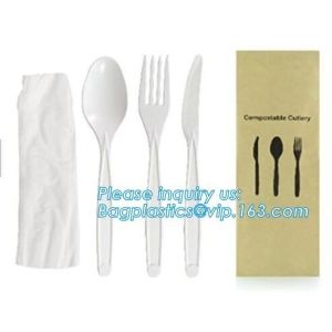 Compostable cutlery,PLA Biodegradable Disposable cutlery Biodegradable