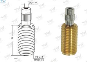 China All Threaded Adjustable Cable Grippers Raw Brass Material With Security Head wholesale