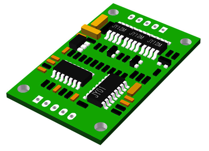 Rectangle Sensorless BLDC Motor Driver Speed Pulse Signal Output Bare Board