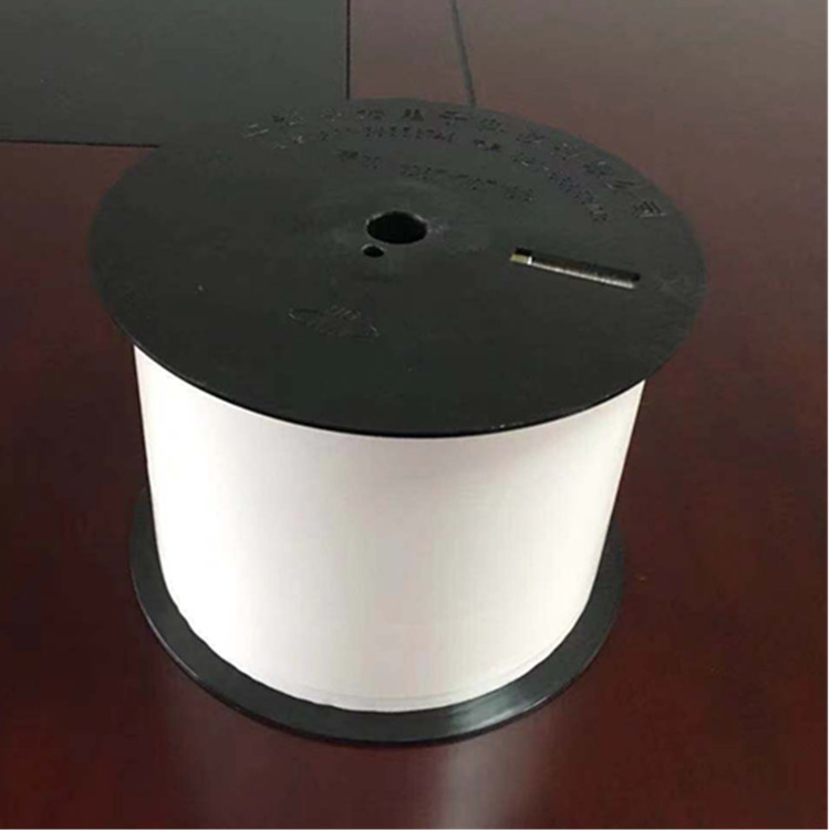 White color 10MM X 12,000M White marking tape for indent marking machine (HDPE jacket- Optical fiber cable)