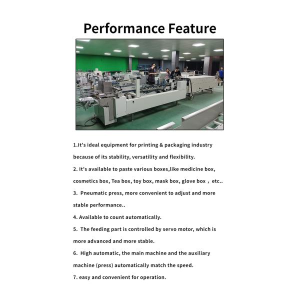 Professional CQT-800 Cardboard/Corrugated Straight Line Box Cold Glue Spraying Machine