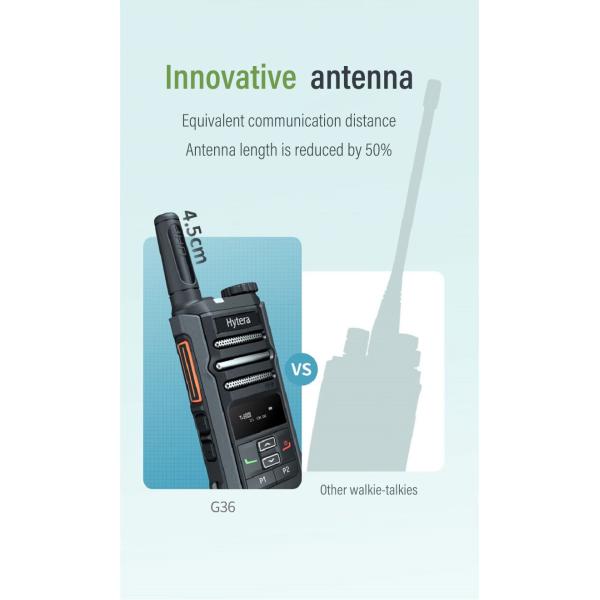 Handheld Sound Control Long Range Walkie Talkies G36 Type-C Interface