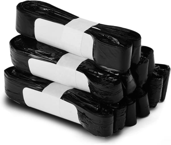 Quality 6 Pack Eco-friendly Garbage Refill Bags Customized Biodegradable Trash Can Folded Liners 8m For Auto Smart Waste Bin for sale