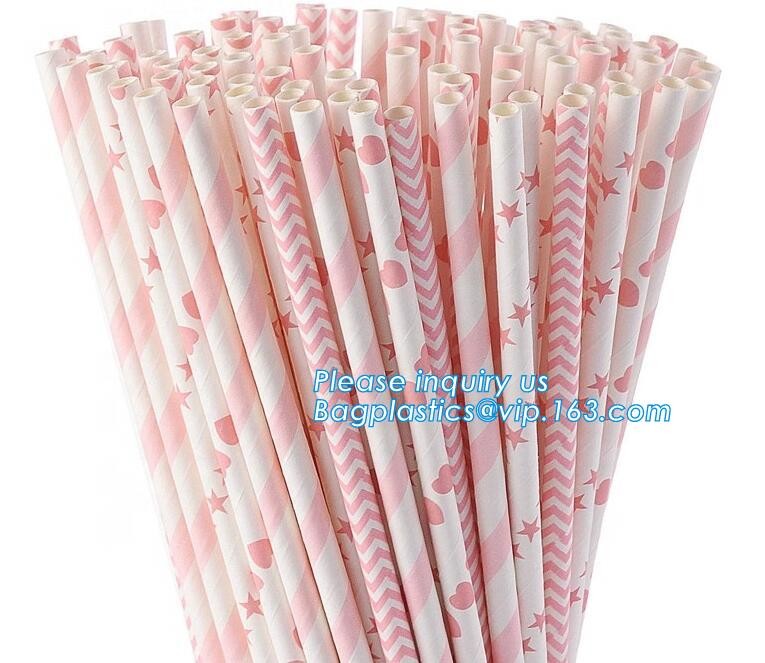 bulk colorful disposable wholesale drinking biodegradable paper straw,food grade paper straw disposable biodegradable pa