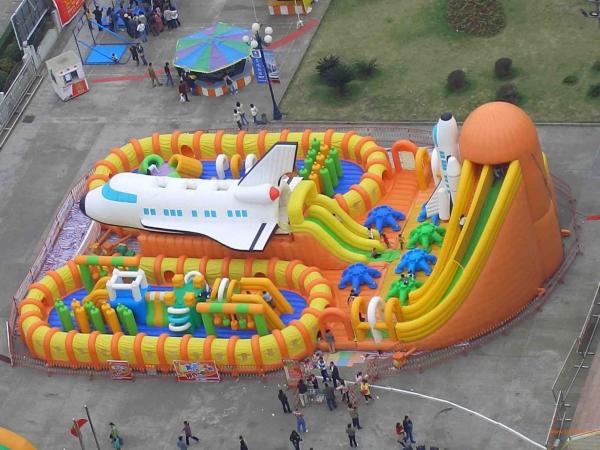 Quality Customizable Bounce House Family Entertainment Center Inflatable PVC  Bounce House Party for sale