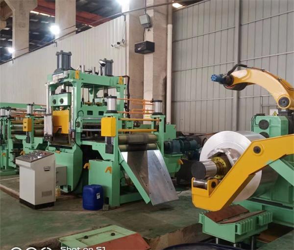 Quality High Precision Automatic Rotary Shear Cut To Length Line 0.3-3 X 1250 for sale