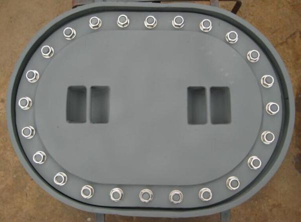 Quality Stainless Steel Ship Hatch Cover Round Angle Watertight / Weathertight for sale