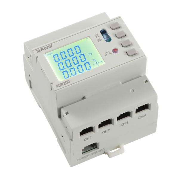 Quality Acrel ADW200-D16-4S Rail Mount Meter With Optical Port Din Rail Kwh Energy Meter Rs485 Multi Channel 3 Phase Power Meter for sale