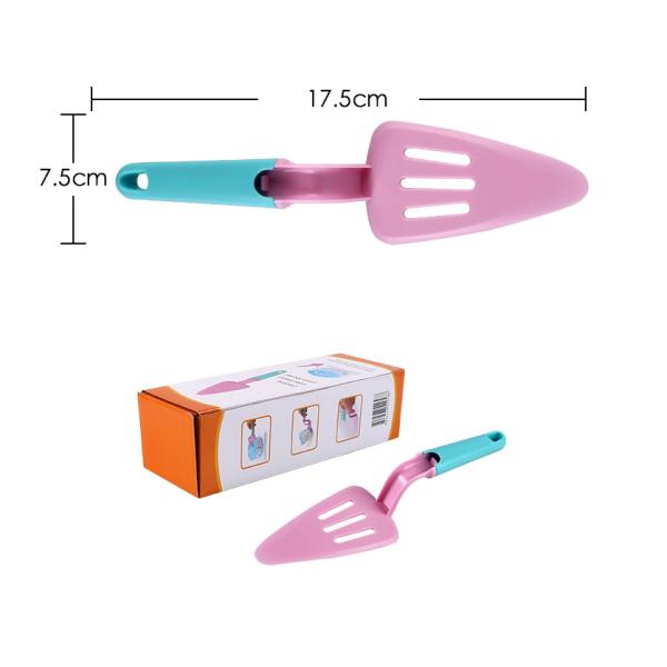 Colorful Removable Triangle Cake Spatula Mobile Cake Making Tool For Home Baking