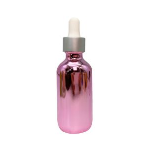 Essential Fragrance Oil Glass Boston Round Dropper Bottles 120ml 240ml