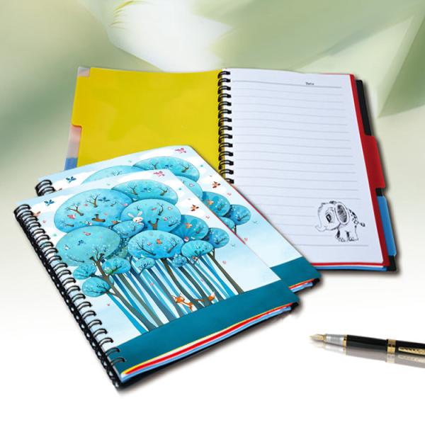 Quality Gift Product 3D Lenticular Notebook Custom Printing OEM Service for sale