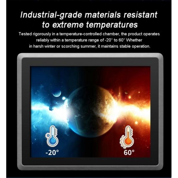 21.5-inch Embedded Industrial TouchScreen Panel PC HMI Panel PC IP65 Waterproof Lcd Monitor