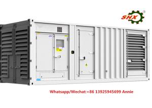 China 2000KVA Cummins QSK60-G4 Container Generator Set Electrical Start on sale