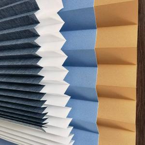 China Horizontal Structure Custom-Fit Pleated Blinds Fabric for Precisely Measured Windows wholesale