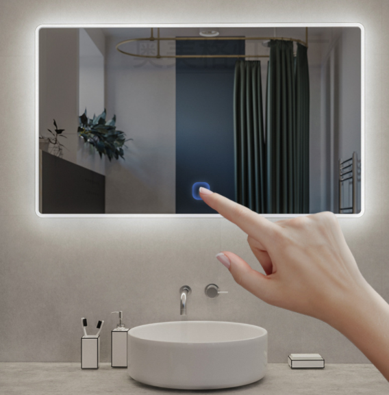 Effortlessly Adjust Your Bathroom Mirror Lighting with a Dimmable Touch Sensor Switch