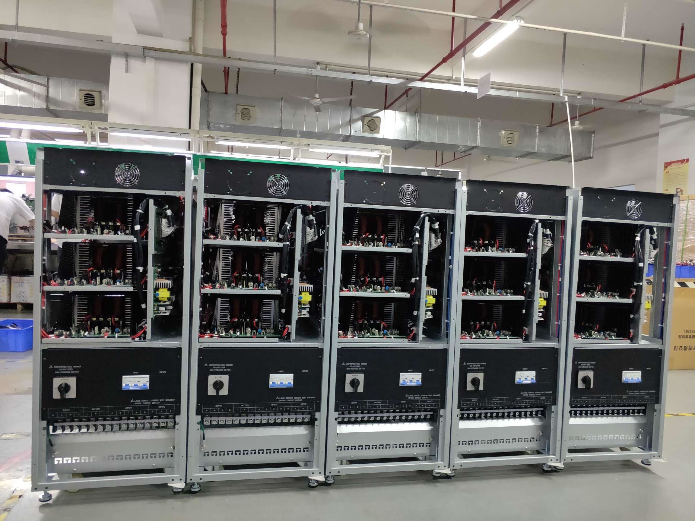 High Frequency Ups Backup Power Supply 30kva 40kva Double Conversion 40-70Hz
