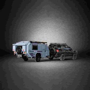 NJSTAR Adventurer Overland Trailer All Terran Tire Off Road Trailer