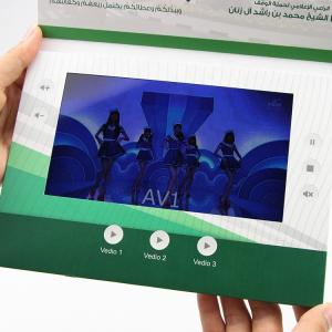 Video Greeting Book Box Book Video High Quality Lcd Video Book For Advertisement