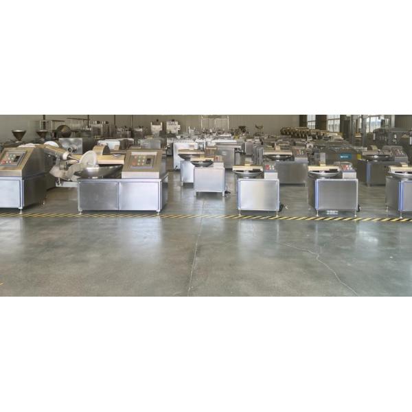 Automatic Sausage Line Vacuum 750L Meat Vegetables Stuffing Mixing Machine With Esay Operate