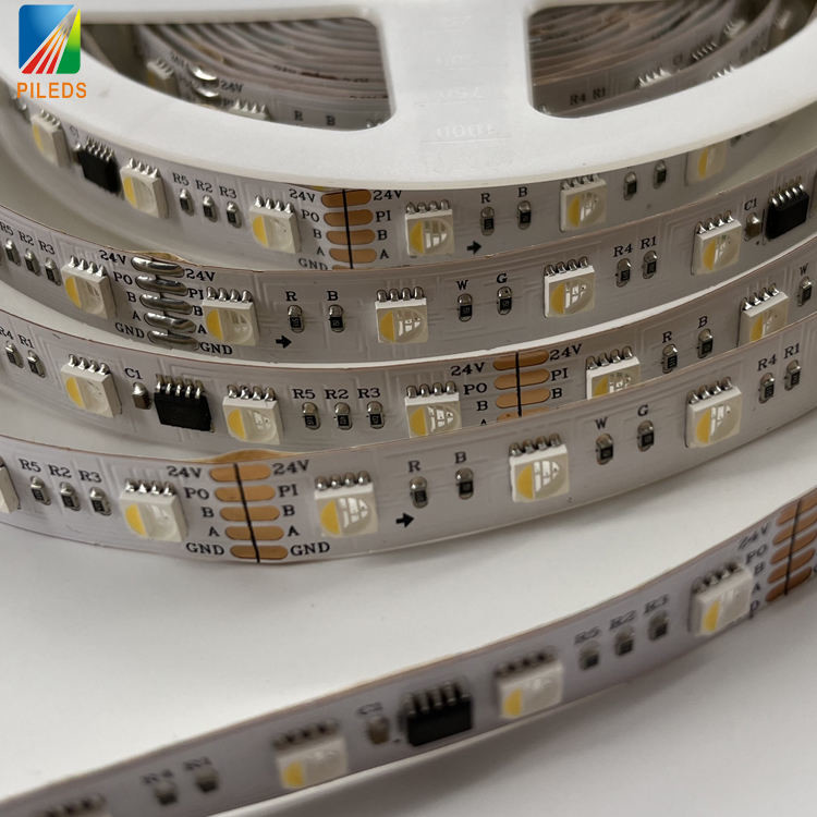 Waterproof DMX LED Pixel Strip With 5050 Addressable Rgb Rgbw 4 Chips In 1