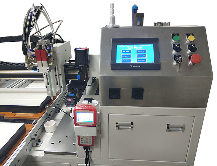 Large Industry Glue Dispensing Line PLC Control CNC Glue Dispenser