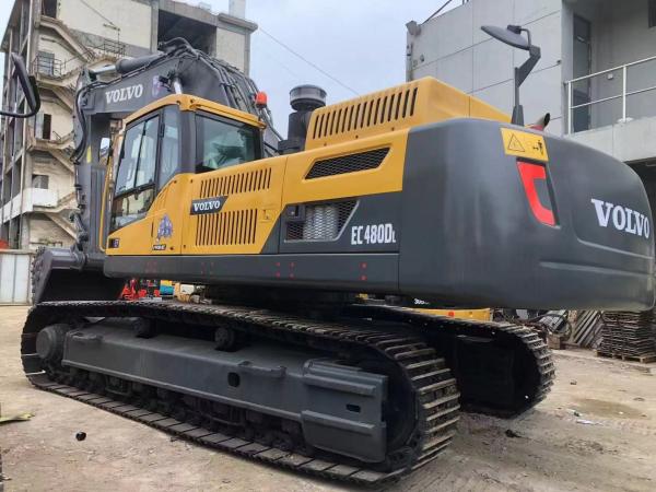 Quality Original Volvo EC 480 Excavator 48 Ton Heavy Machinery Sweden Used Large Excavators for sale