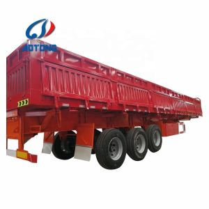 Suspension Mechanical Suspension 13000mm Length Curtain Side Wall Cargo Semi
