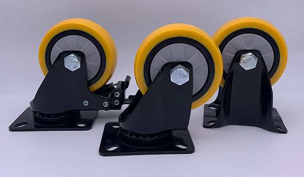 3'' Swivel Plate PU Caster