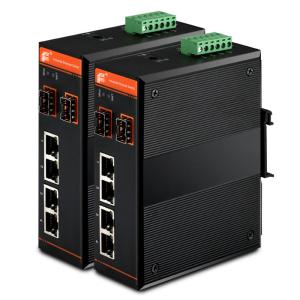 China Gigabit Central Ethernet Switch,managed,4x10/100/1000Base-TX + 2x1000Base-FX SFP wholesale