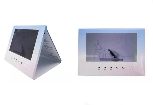 Custom print design 7/10 inch LCD POS video display LCD POS digital signage for