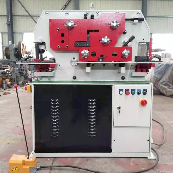 Hydraulic Iron Worker Q35y-20 Angle Steel Round Square Oval Hole Punching