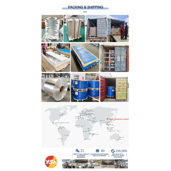 Anodized Aluminum Sheet Standard Export Package