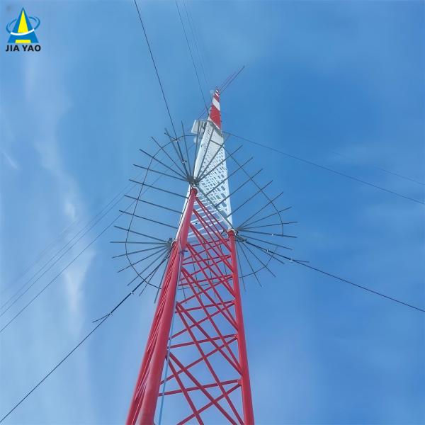 10m-40m Explosion-Proof Guyed Wire Tower for Mining Area Underground Communication & Safety Monitoring