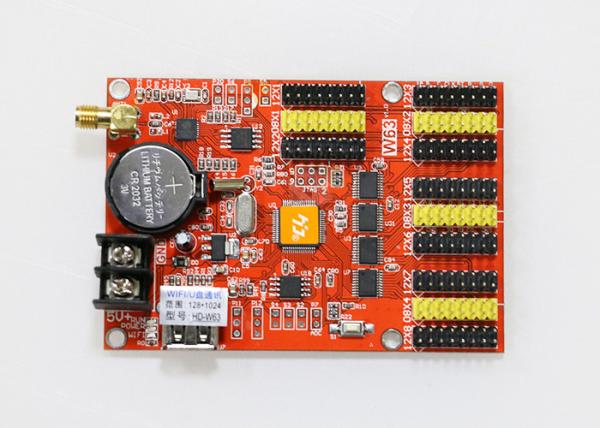 Quality Small Wifi Wireless Digital Scrolling Led Display Controller Card 1024x64 Dots for sale