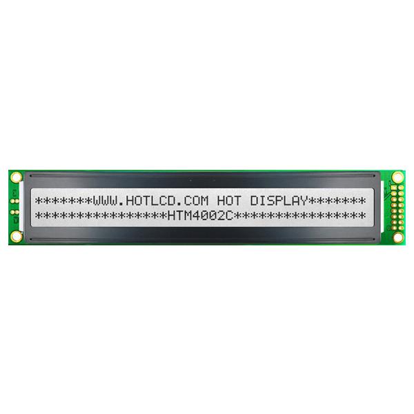 5V Industrial Character LCD Module Display 40x2 8 Bit HTM4002C