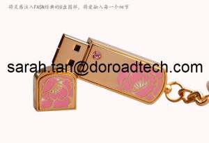 China Cheap Price Metal Flower Design Flash Drive USB China Wholesale, Metal USB Memory Sticks on sale