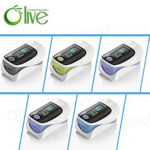 OLED screen,many colors fingertip pulse oximeter